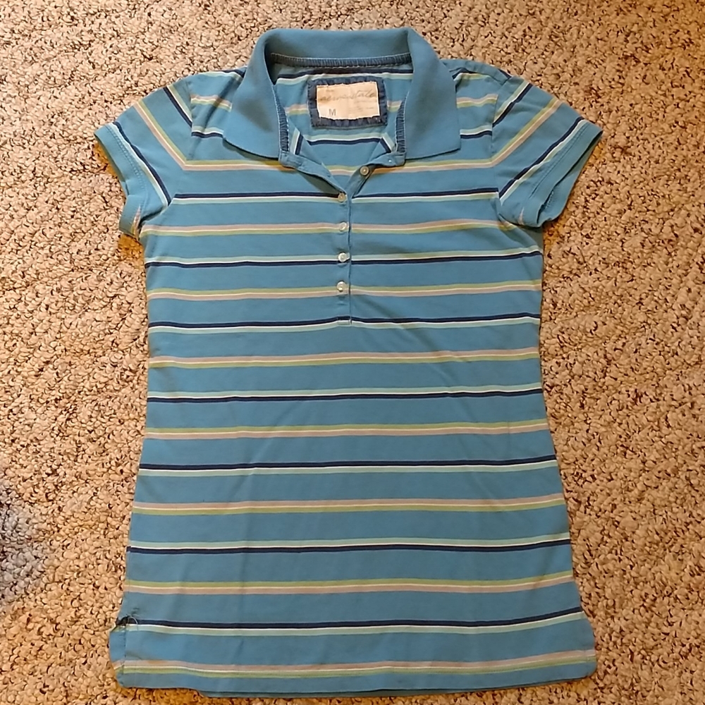 Aeropostale woman's polo shirt size M